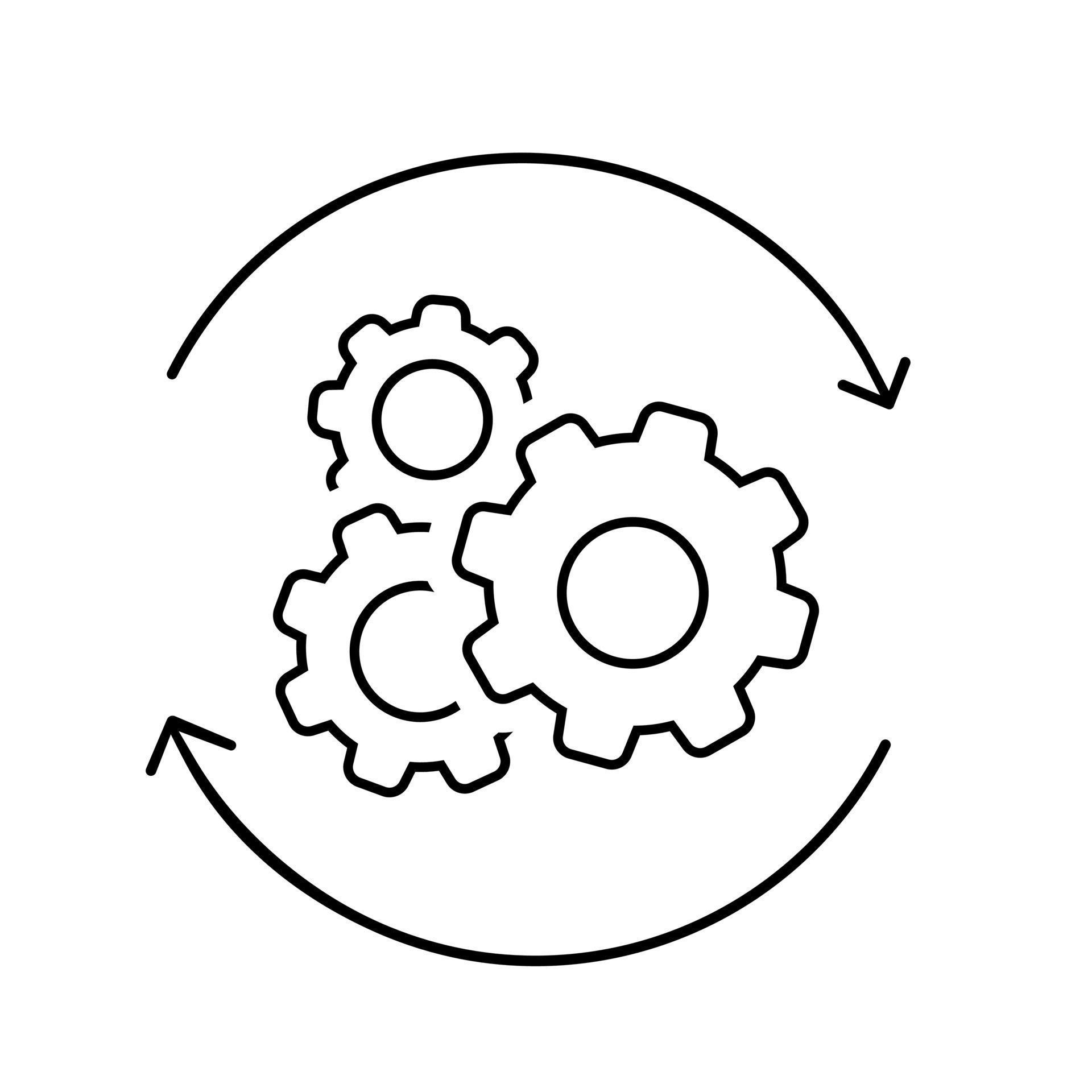 Operations vector icon. process illustration sign. support symbol ...