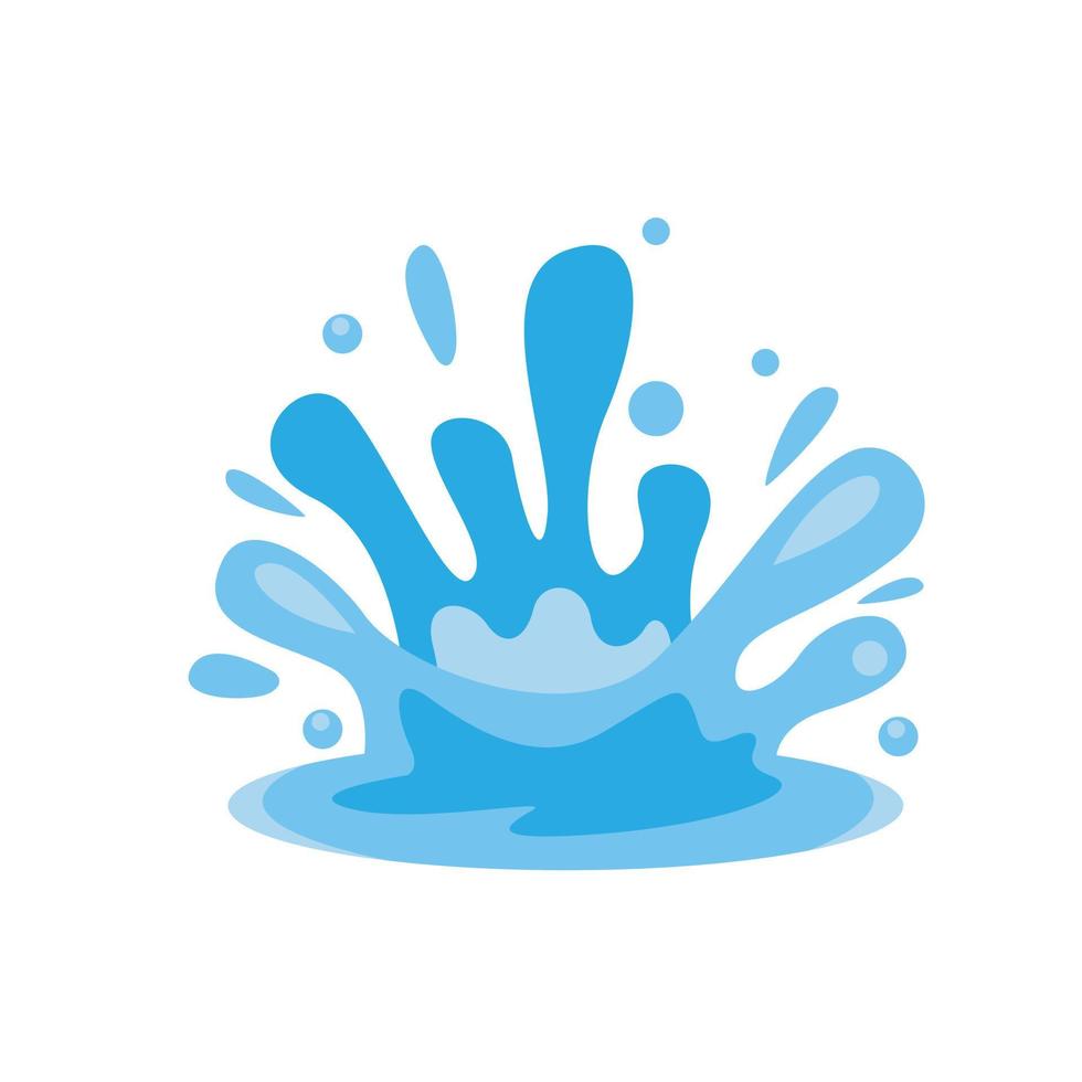 Water Splash  icon vector. drops illustration sign. ocean symbol. sea logo. water source mark. vector