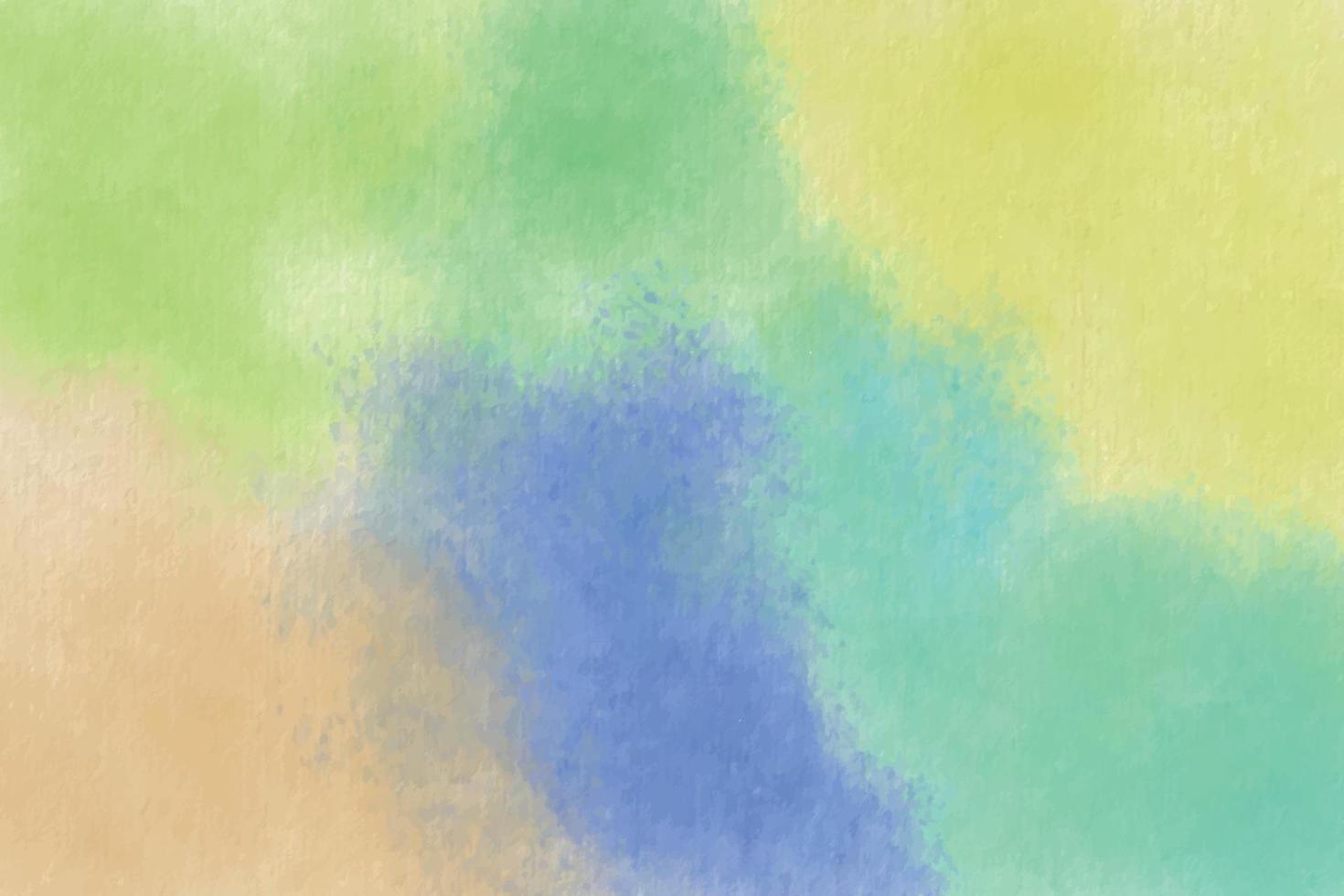 fondo pastel acuarela pintado a mano. manchas de colores aquarelle en papel vector