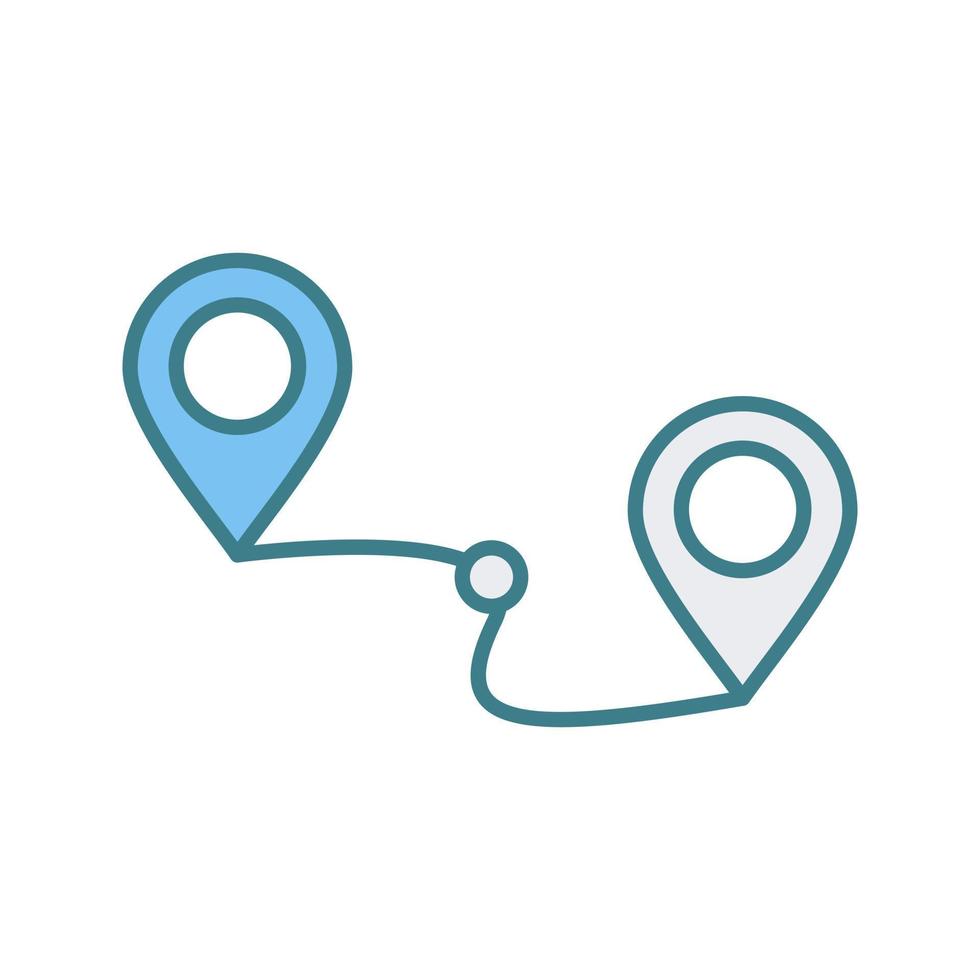 Route Vector Icon