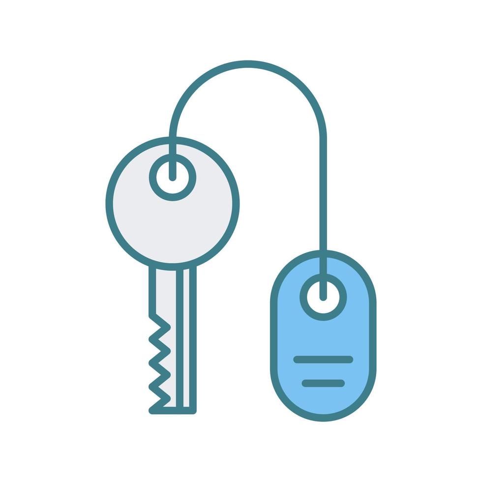 Room key Vector Icon