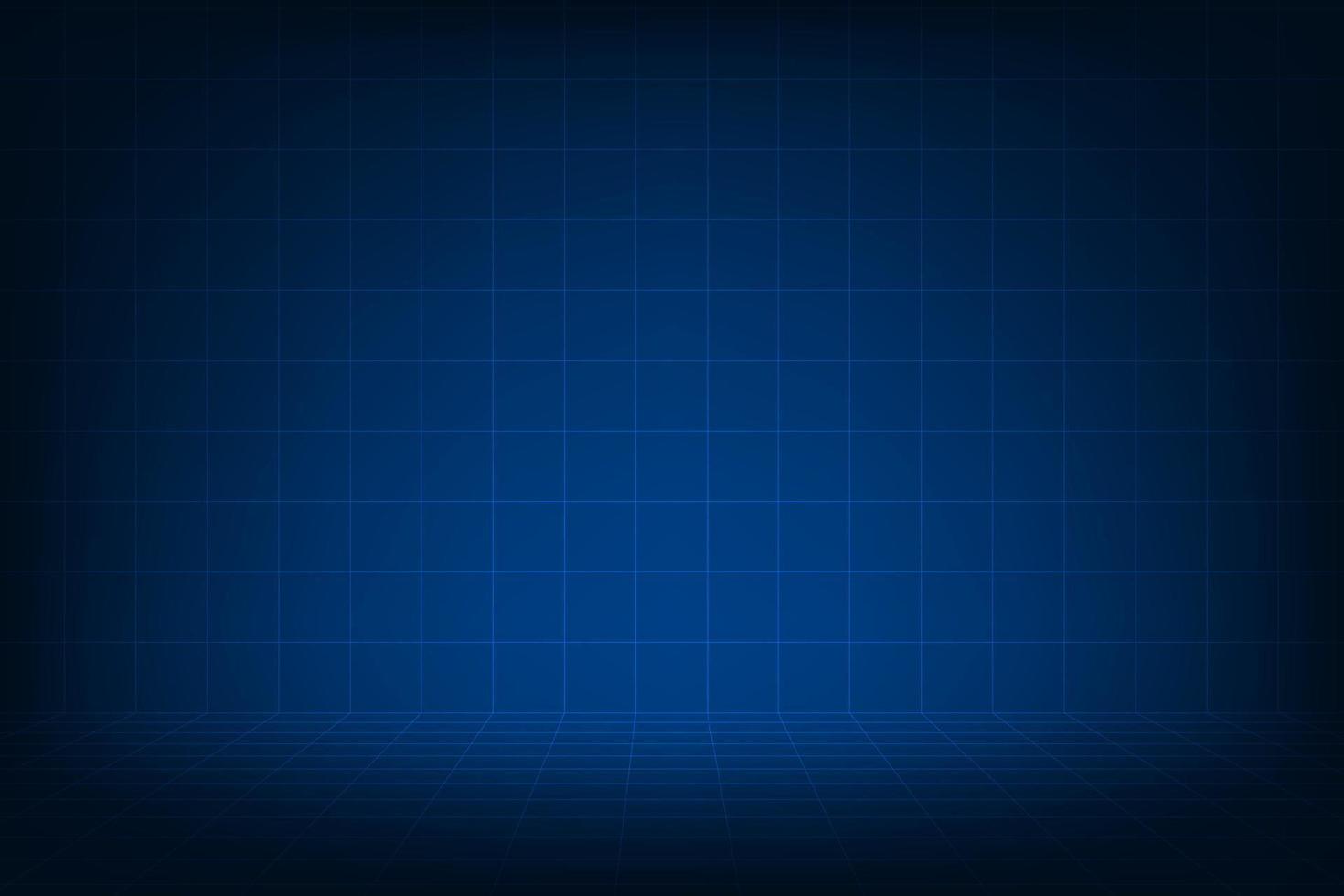 Vector abstract futuristic grid digital technology background.