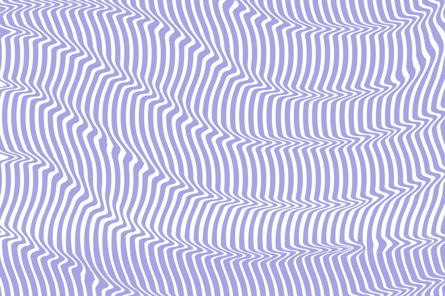 Abstract psychedelic background, optical illusion. Wavy swirly pattern. 1970s Retro pattern groovy trippy. Seventies Style. Striped background for fabrics, paper, packaging. Vector Illustration
