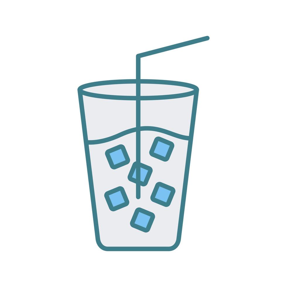 Cold Drink Vector Icon