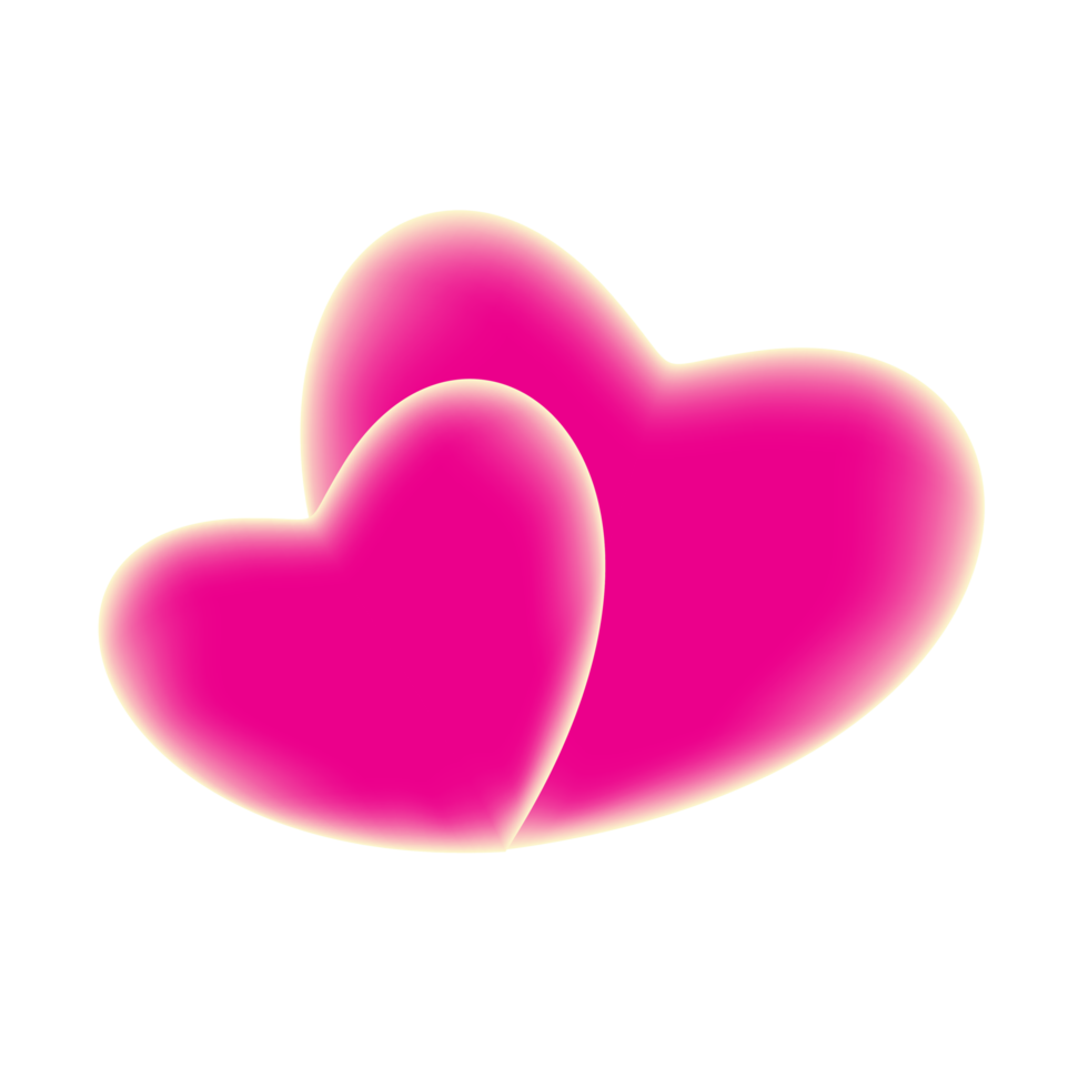 Realistic 3d design icon heart symbol love png