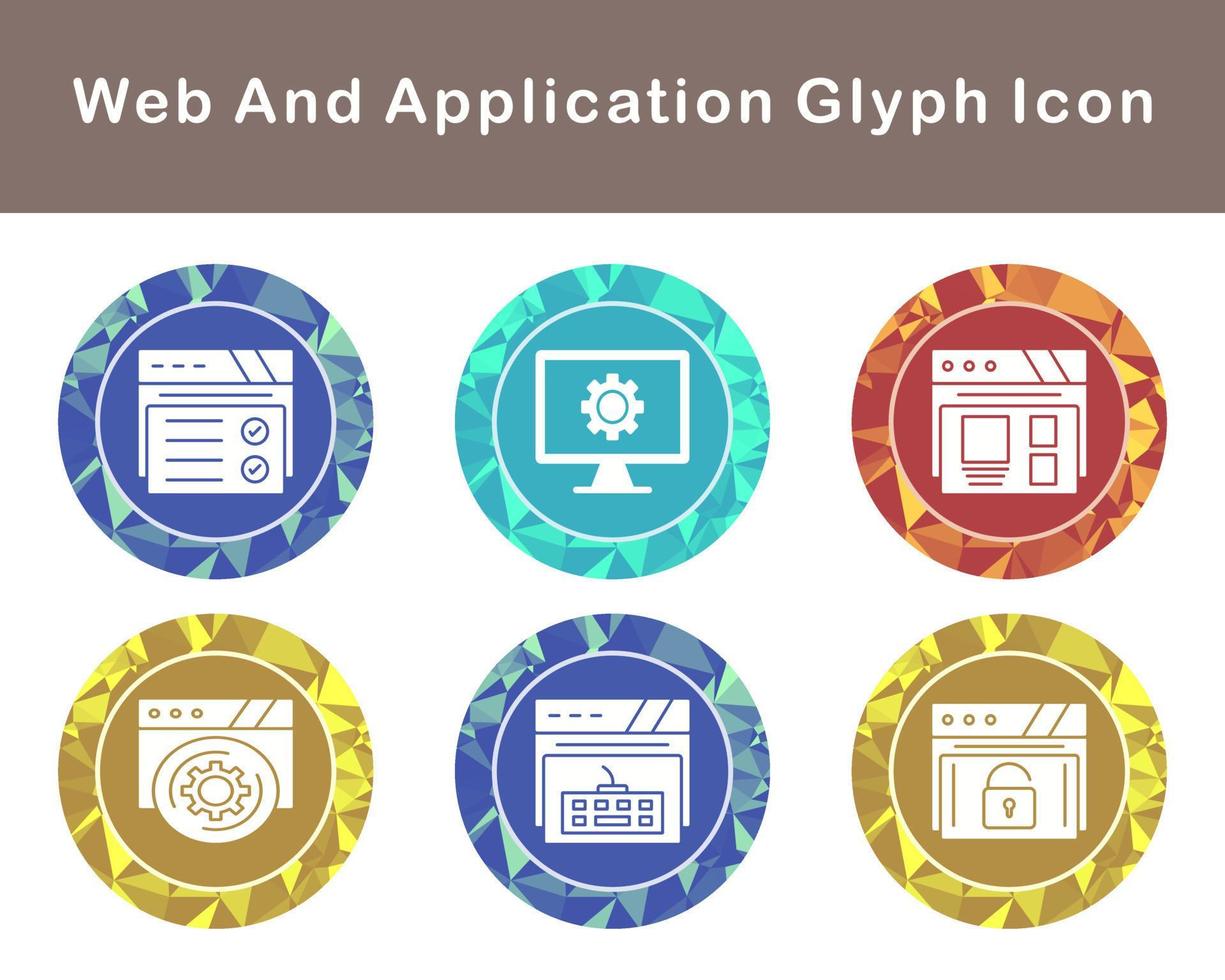 Web And Application Vector Icon Set