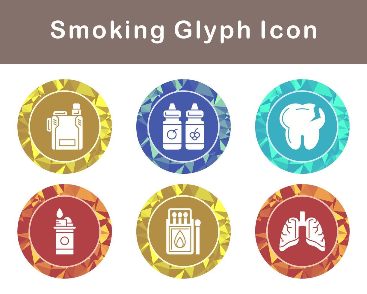 Smoking Vector Icon Set