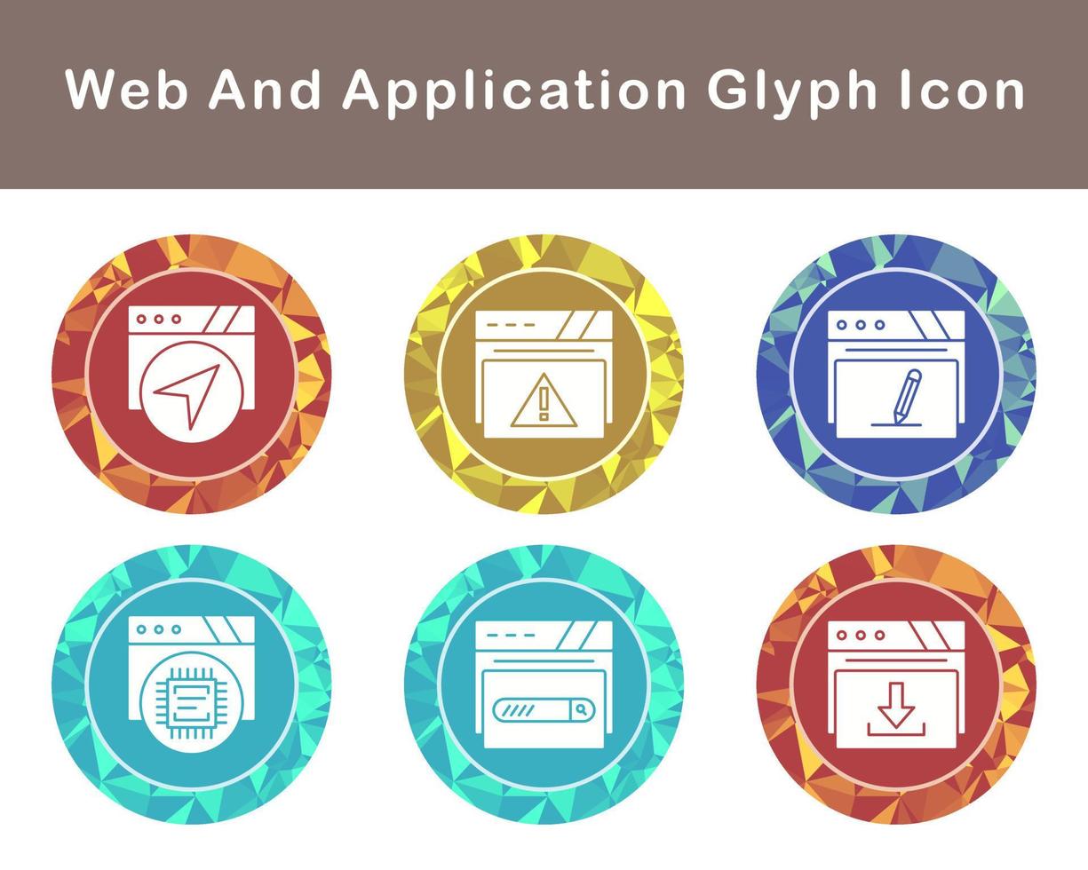 Web And Application Vector Icon Set