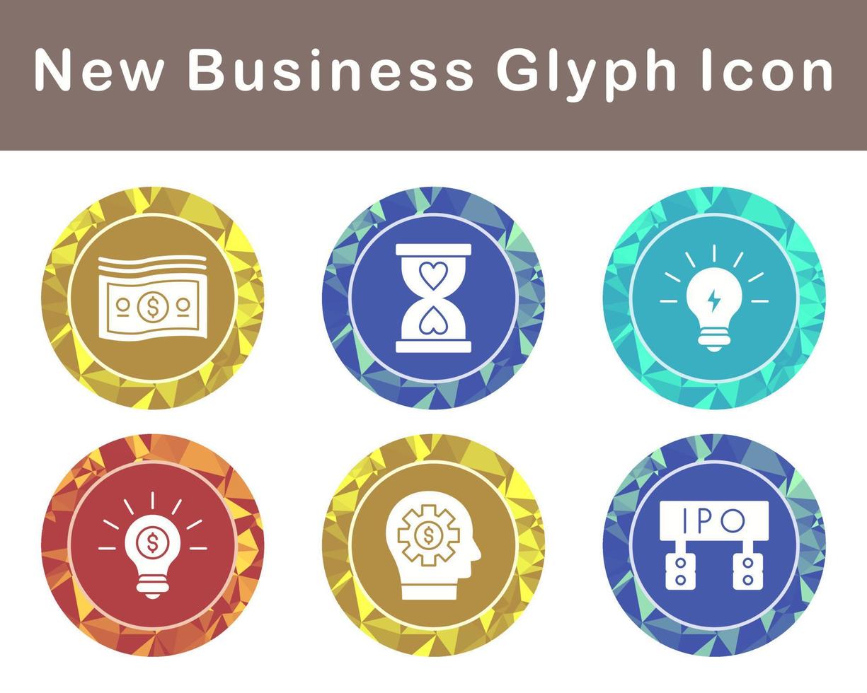 New Business Vector Icon Set