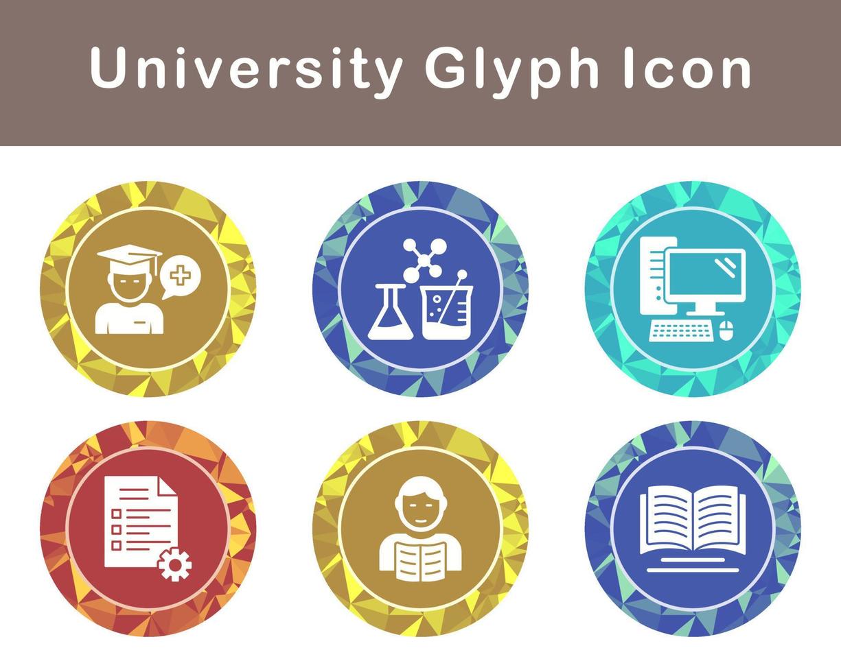 university Vector Icon Set