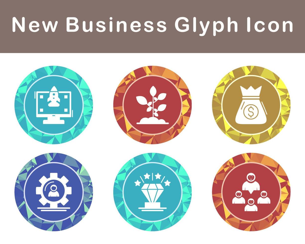 New Business Vector Icon Set