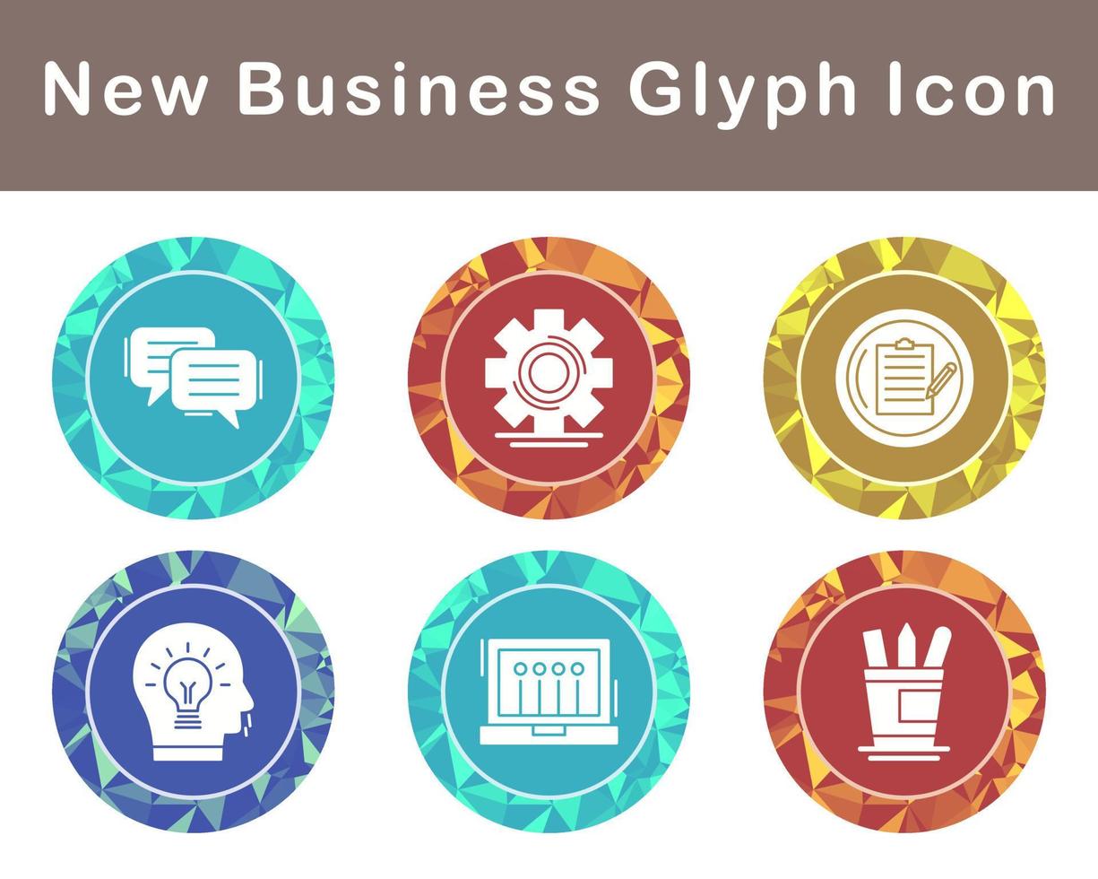 New Business Vector Icon Set