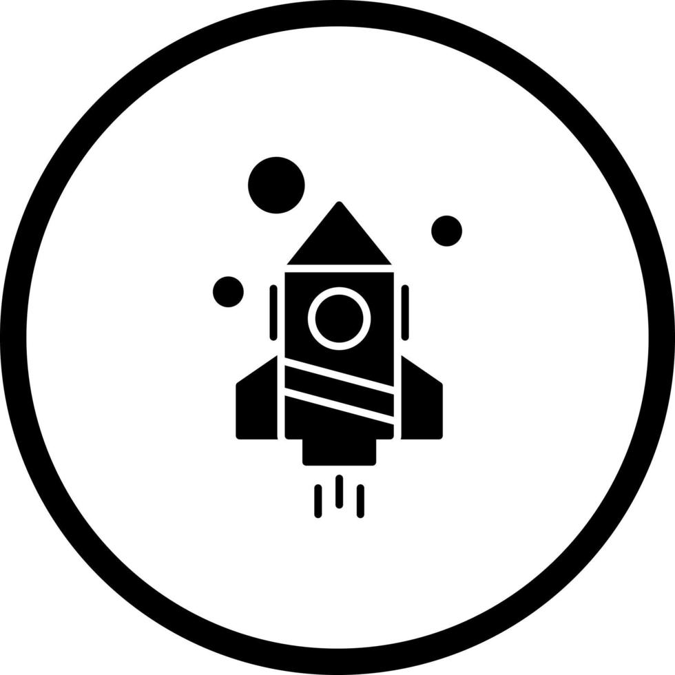 Rocket Unique Vector Icon