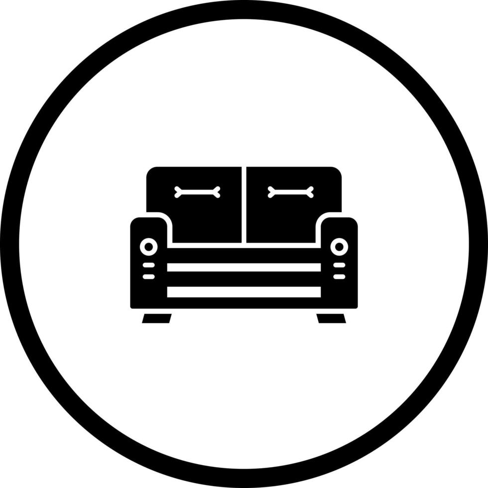 Sofa Unique Vector Icon