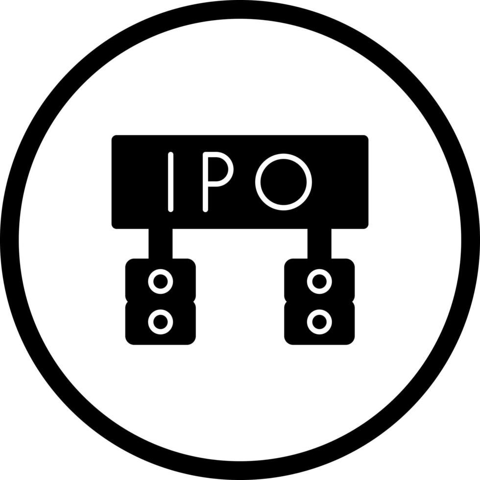 Ipo Unique Vector Icon