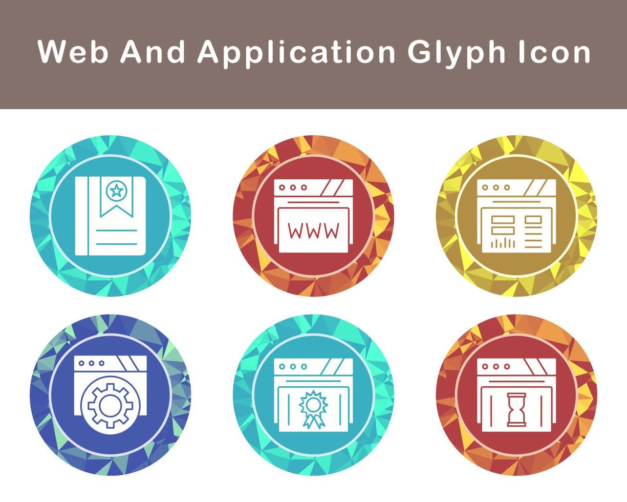 Web And Application Vector Icon Set