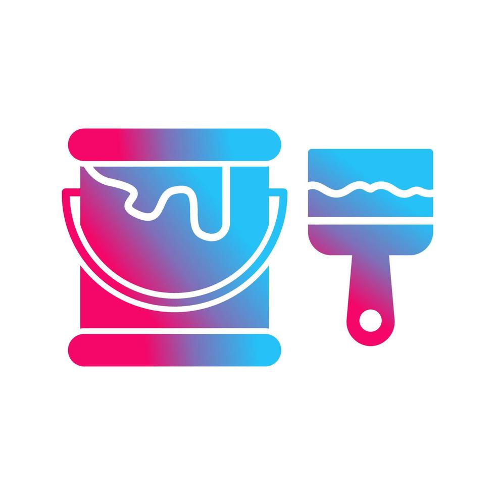 Paint Brush Unique Vector Icon