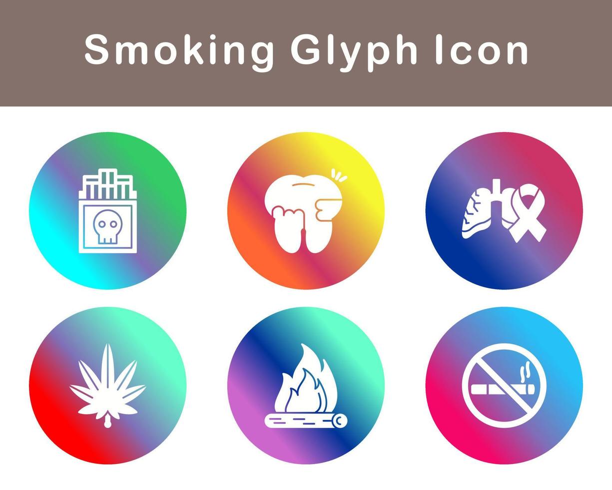 Smoking Vector Icon Set