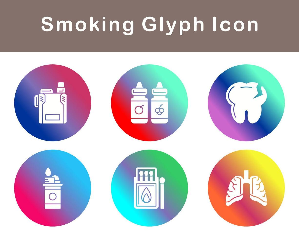 Smoking Vector Icon Set