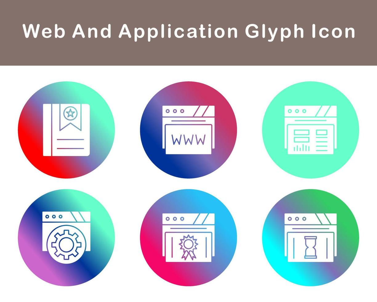 Web And Application Vector Icon Set