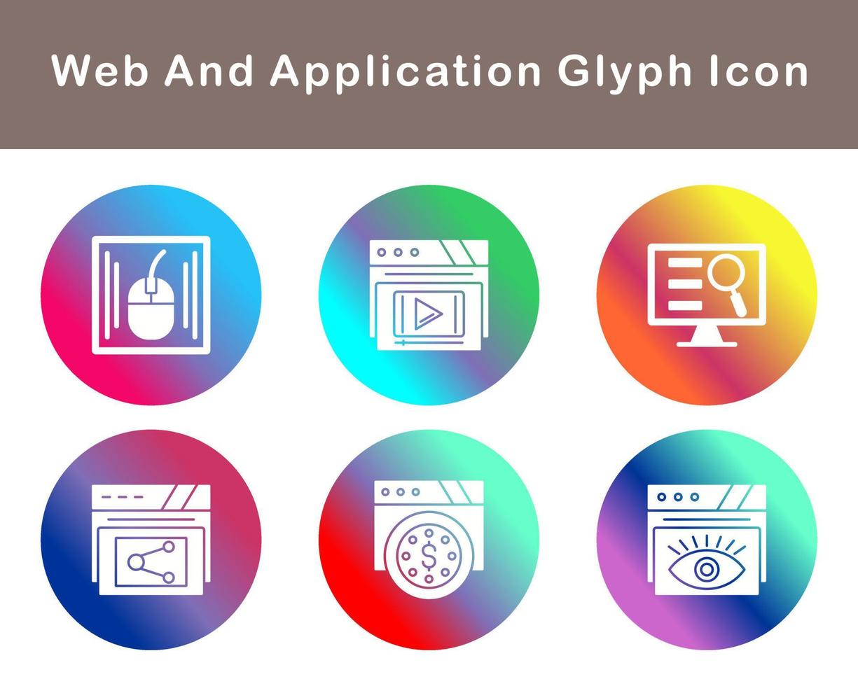 Web And Application Vector Icon Set