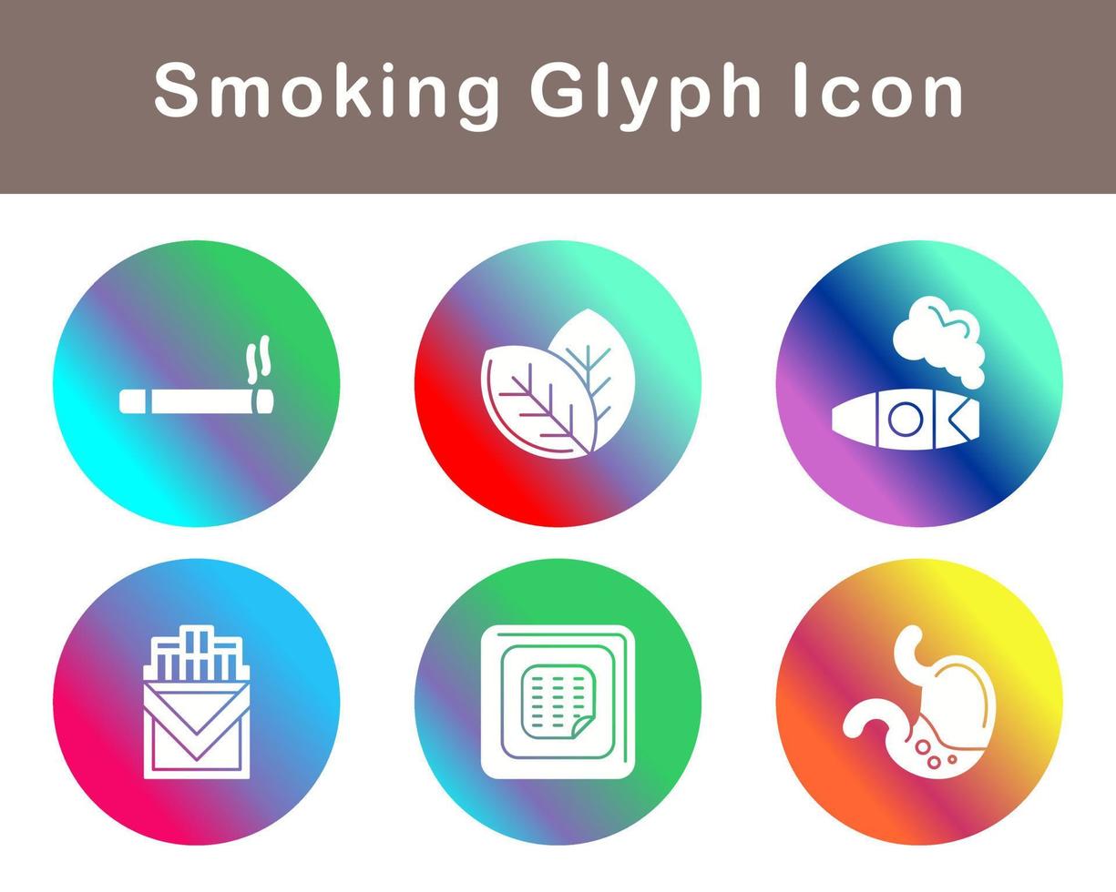 Smoking Vector Icon Set