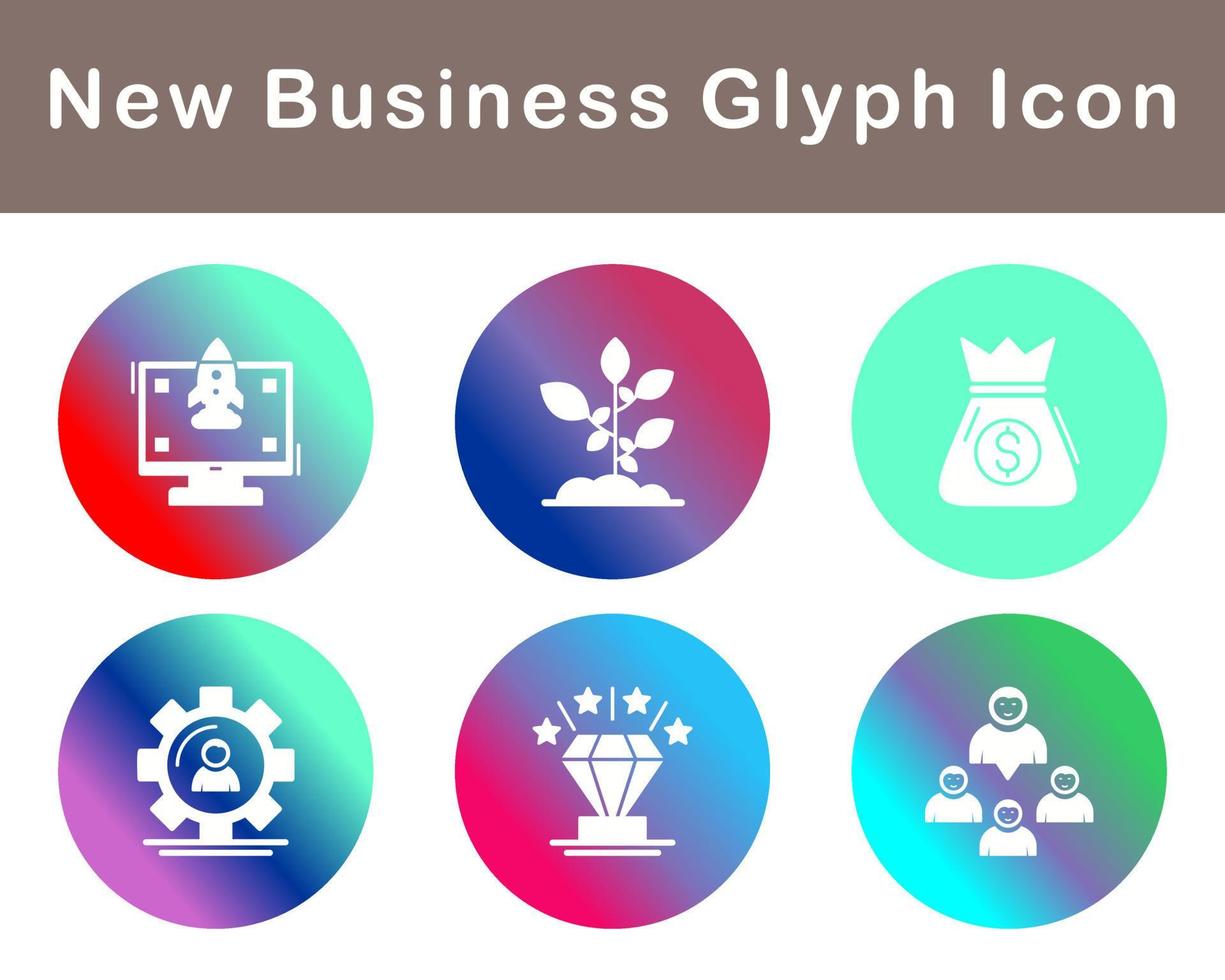 New Business Vector Icon Set