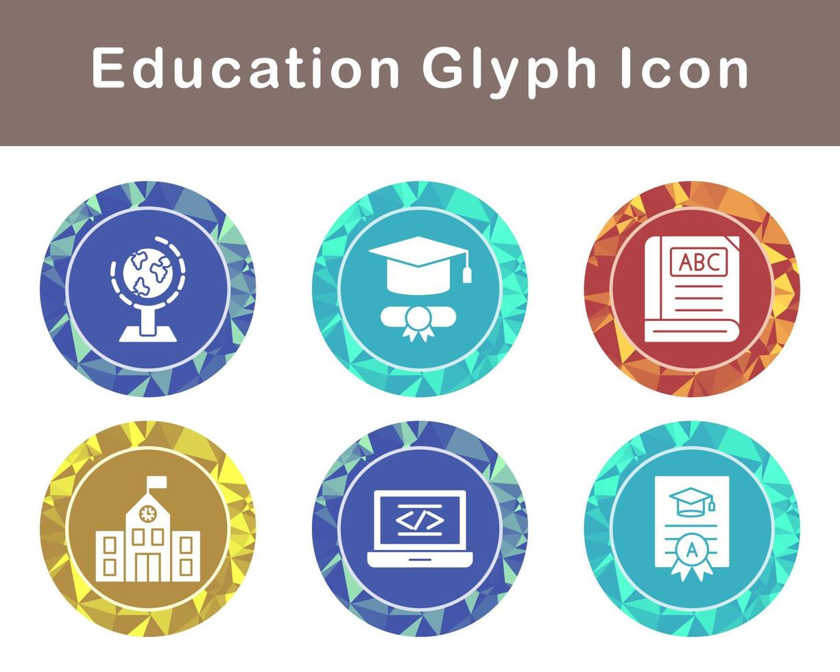 Education Vector Icon Set