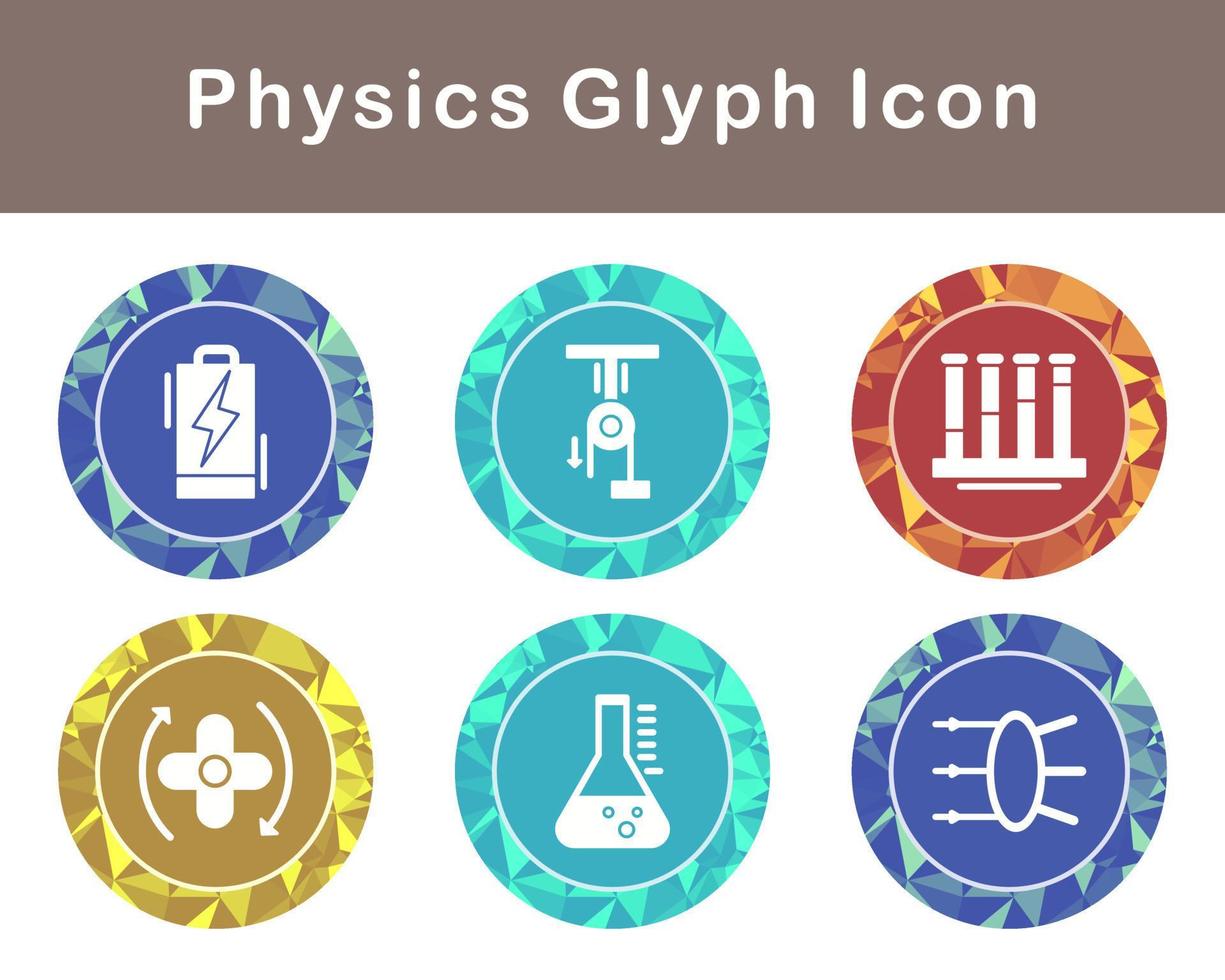 Physics Vector Icon Set