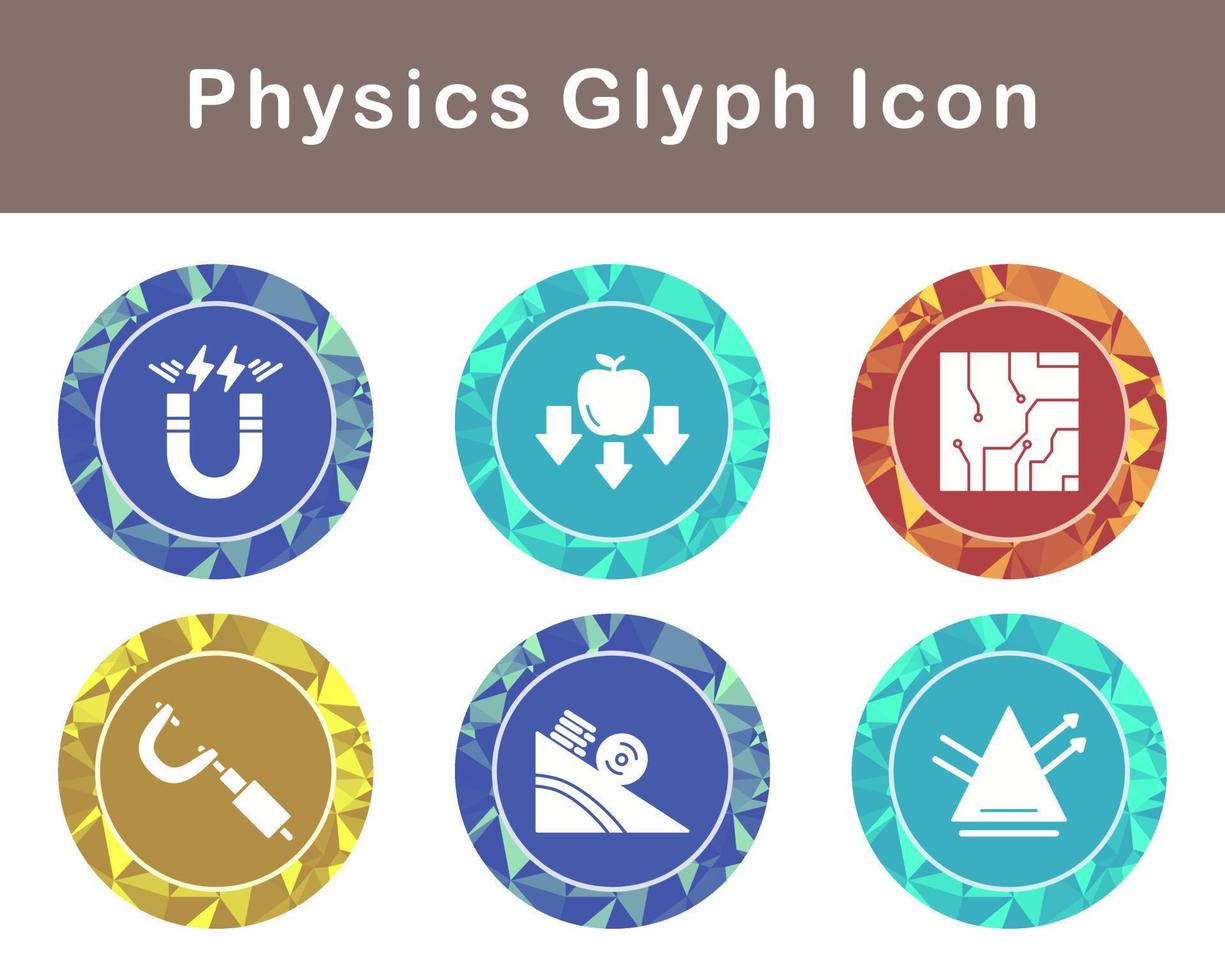 Physics Vector Icon Set