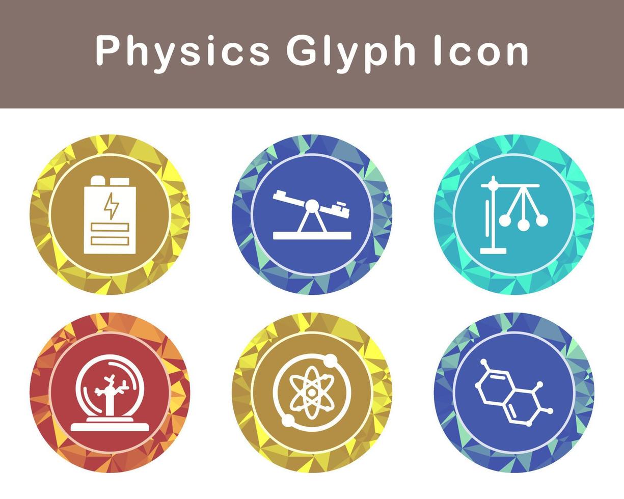 Physics Vector Icon Set