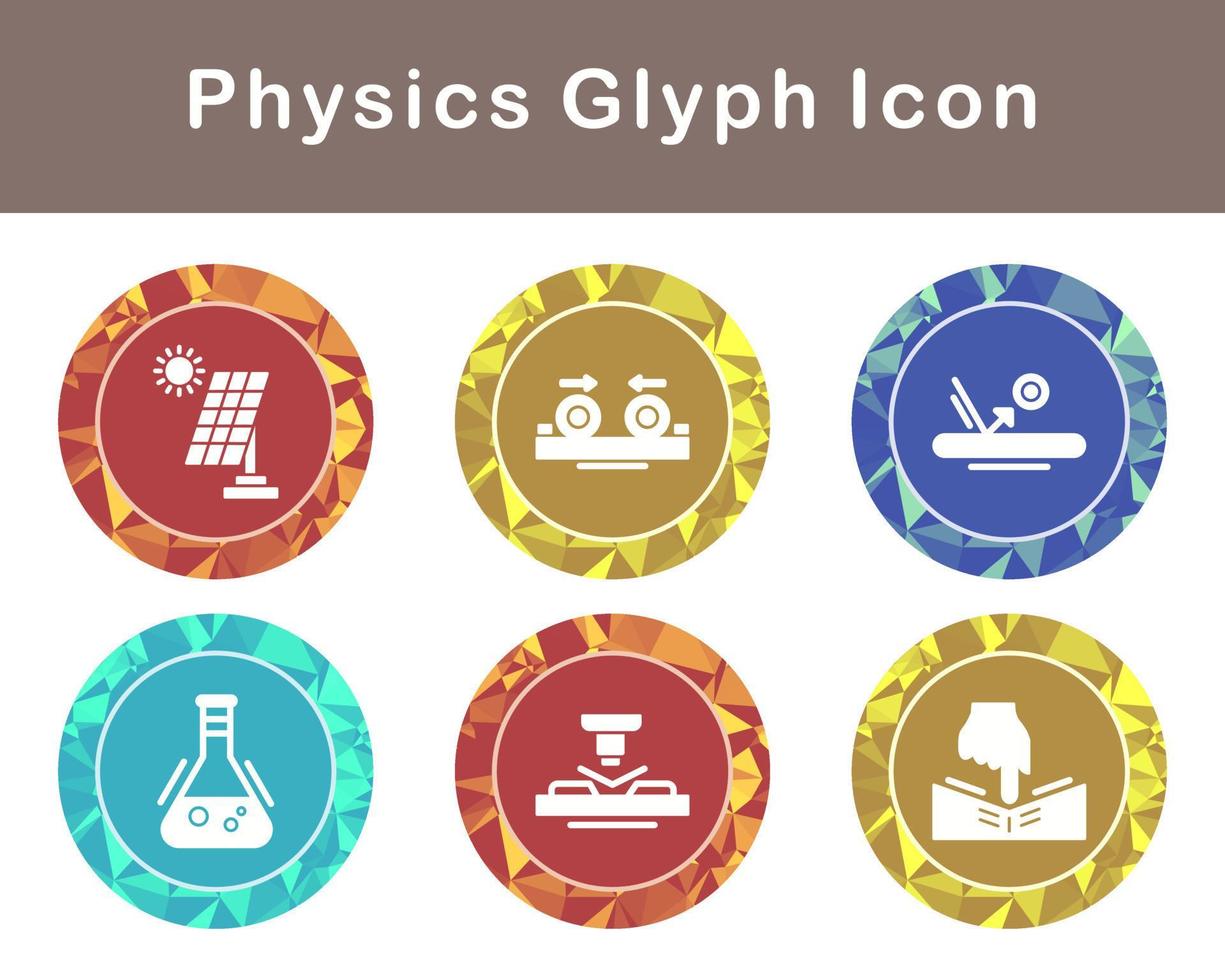 Physics Vector Icon Set