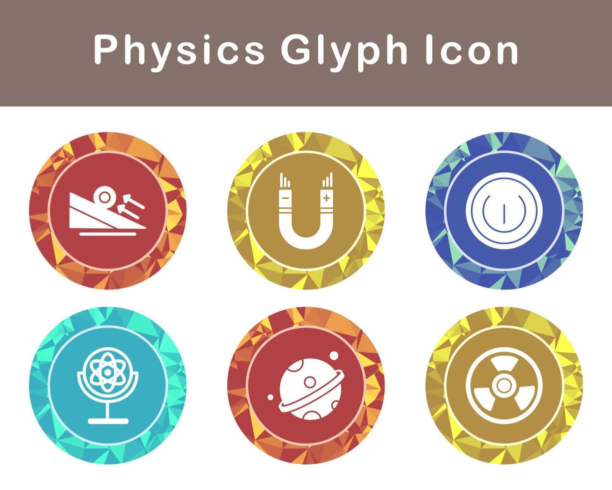 Physics Vector Icon Set