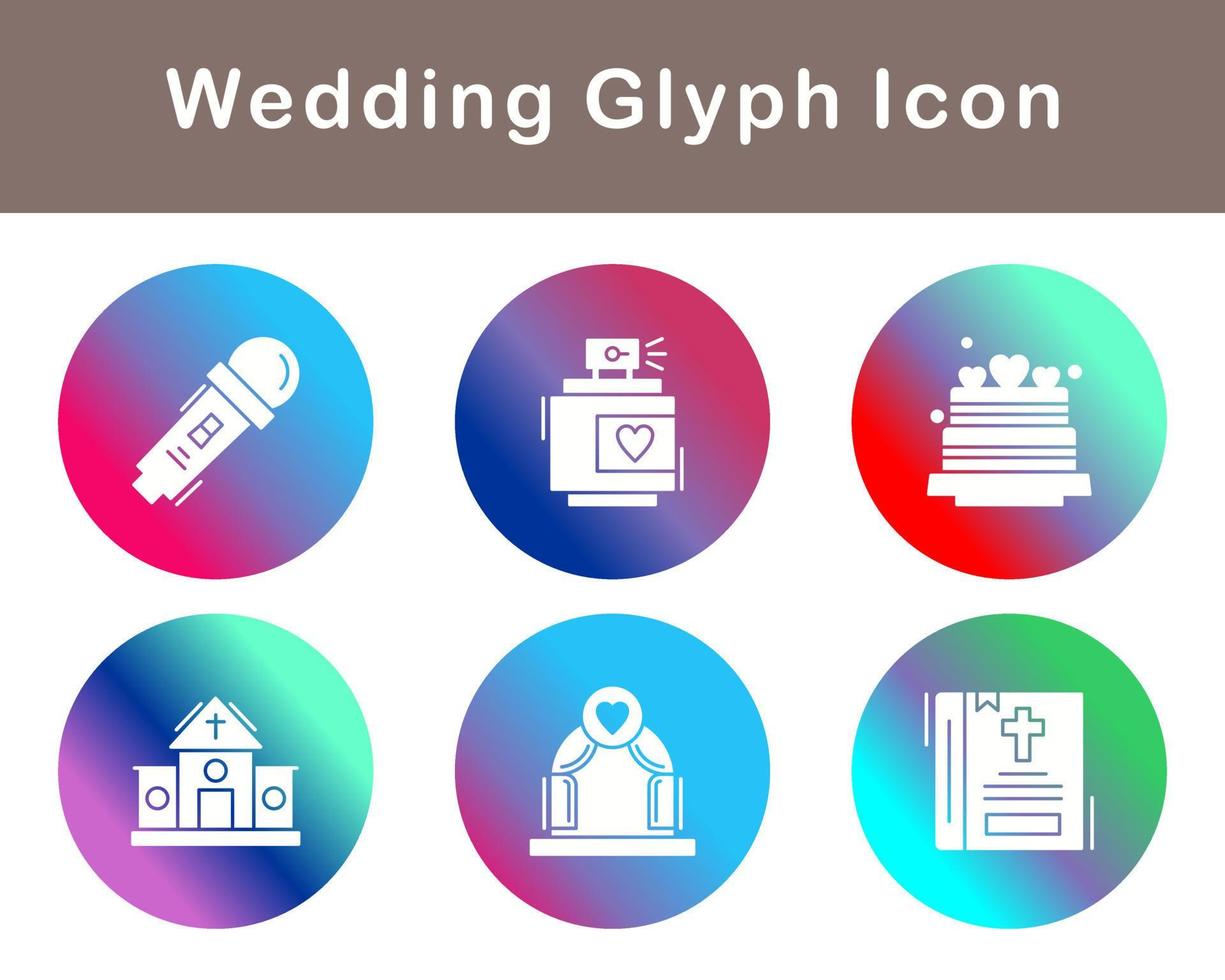 Wedding Vector Icon Set