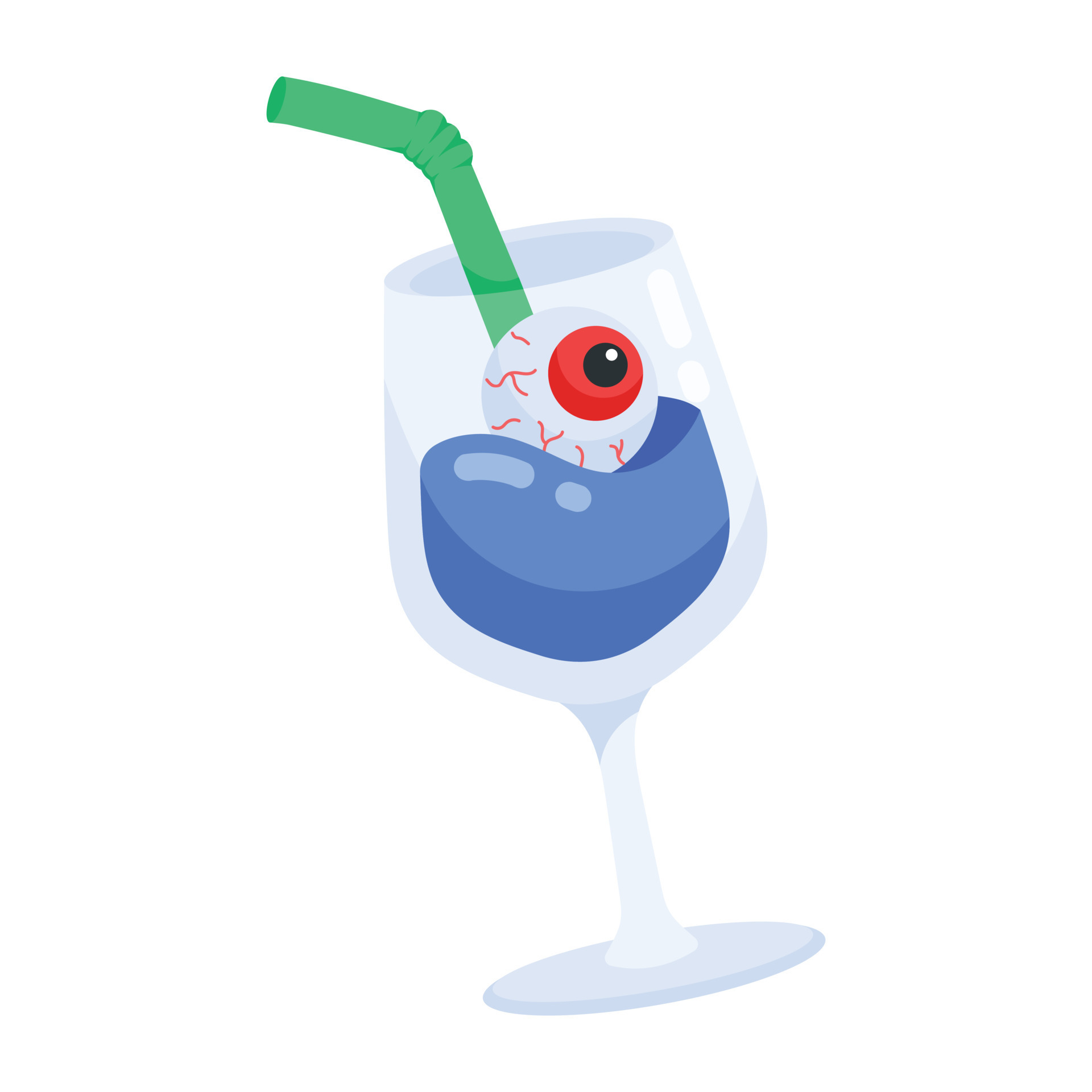 Trendy Halloween Cocktail 21395117 Vector Art at Vecteezy