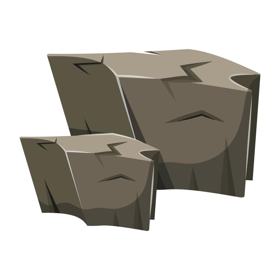 Trendy Rubble Concepts vector