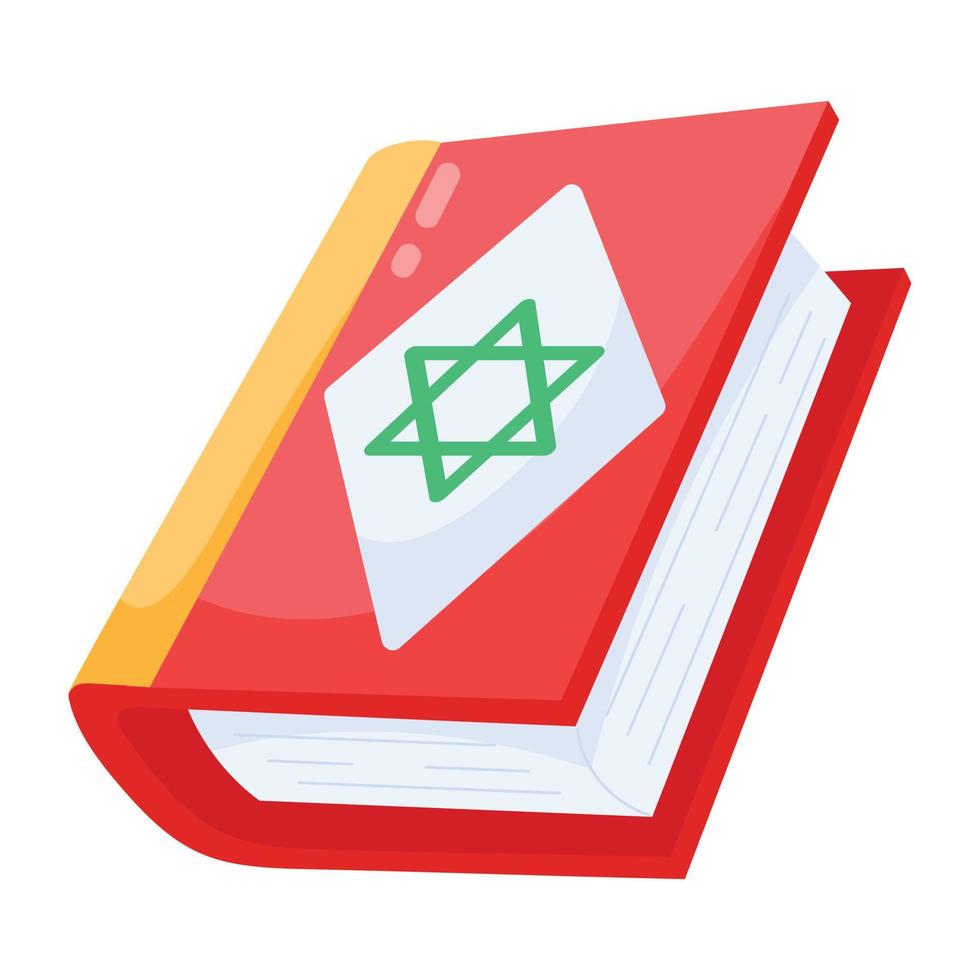 Trendy Magic Book vector