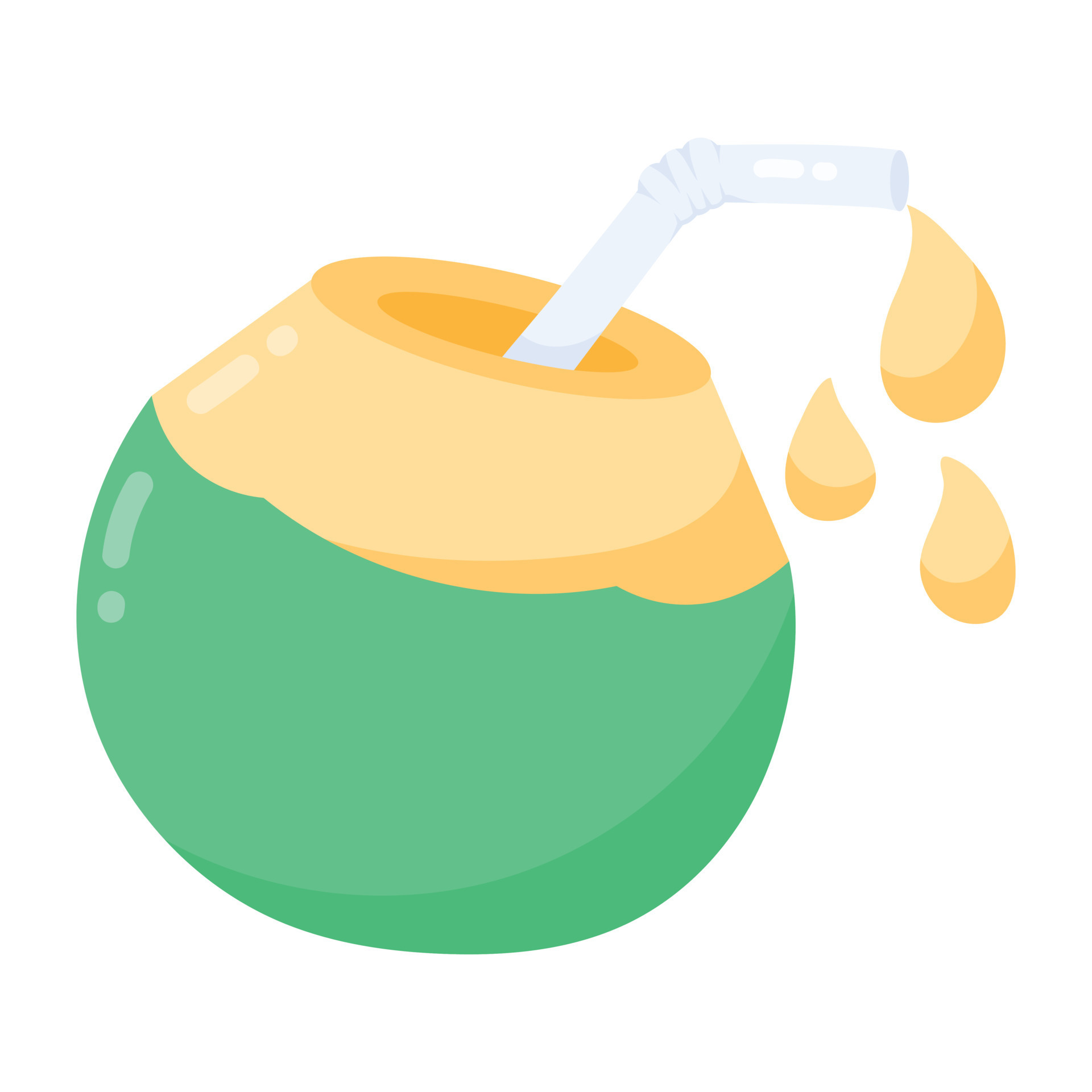 Trendy Coconut Drink 21395275 Vector Art at Vecteezy