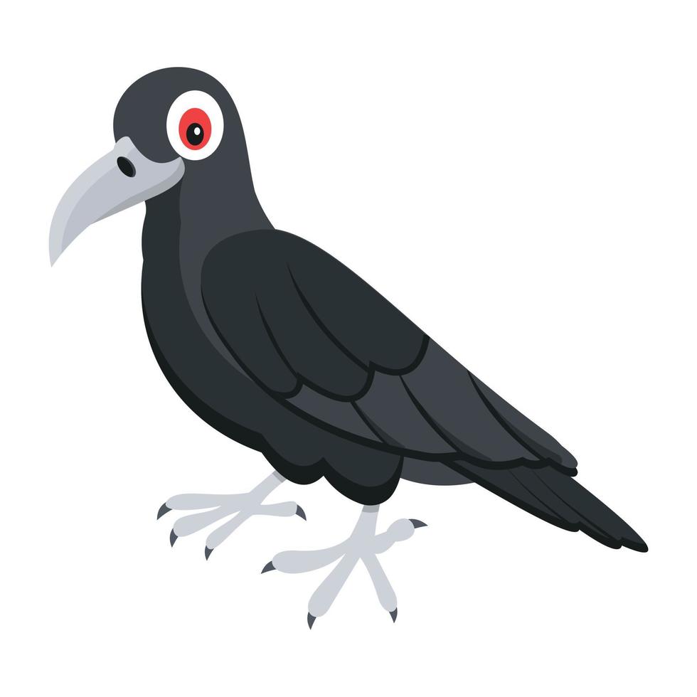 Trendy Crow Concepts vector