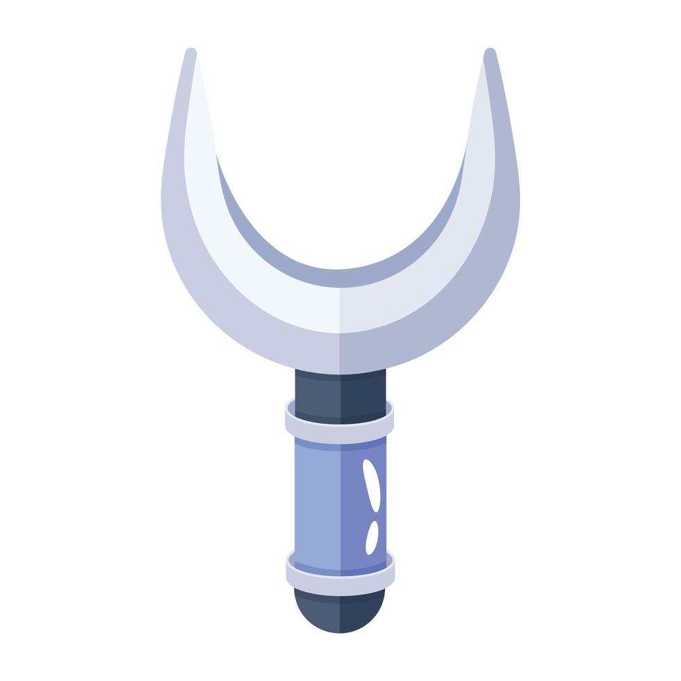 Trendy Fork Tool vector