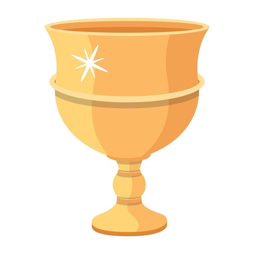 Trendy Chalice Concepts vector