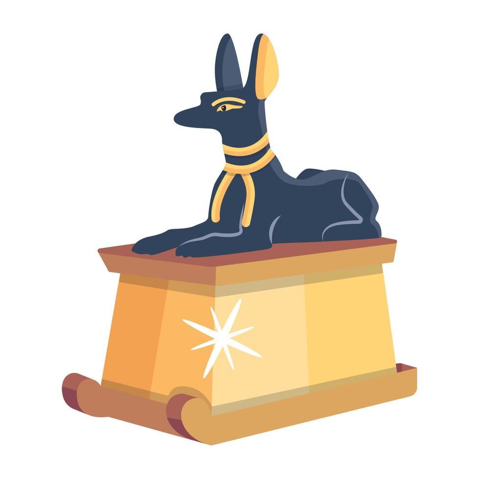 Trendy Anubis Box vector