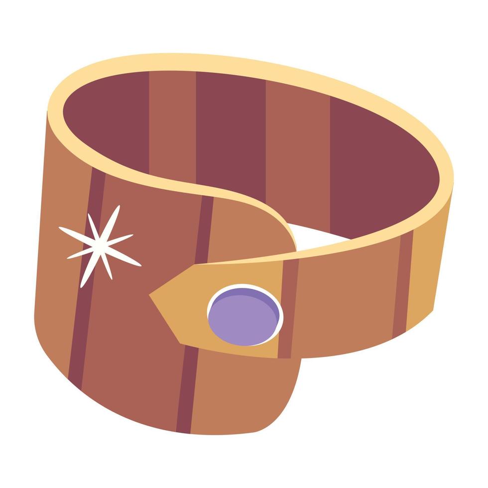 Trendy Cuff Ring vector