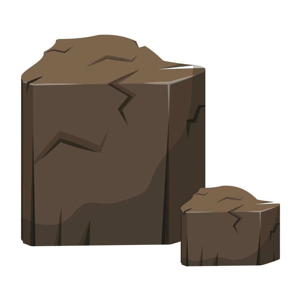 Trendy Boulder Concepts vector