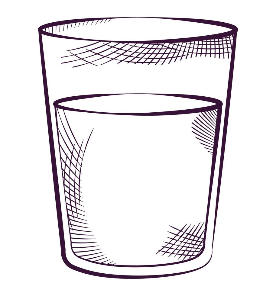 diseño de vaso de leche vector