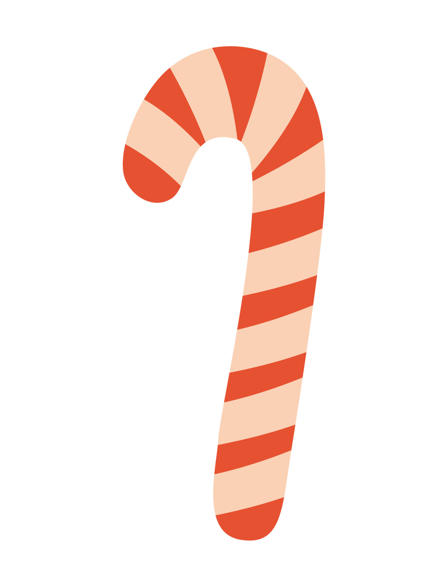 christmas candy cane 21395787 Vector Art at Vecteezy