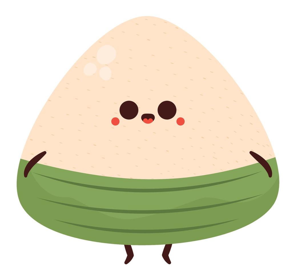 kawaii zongzi imagen vector