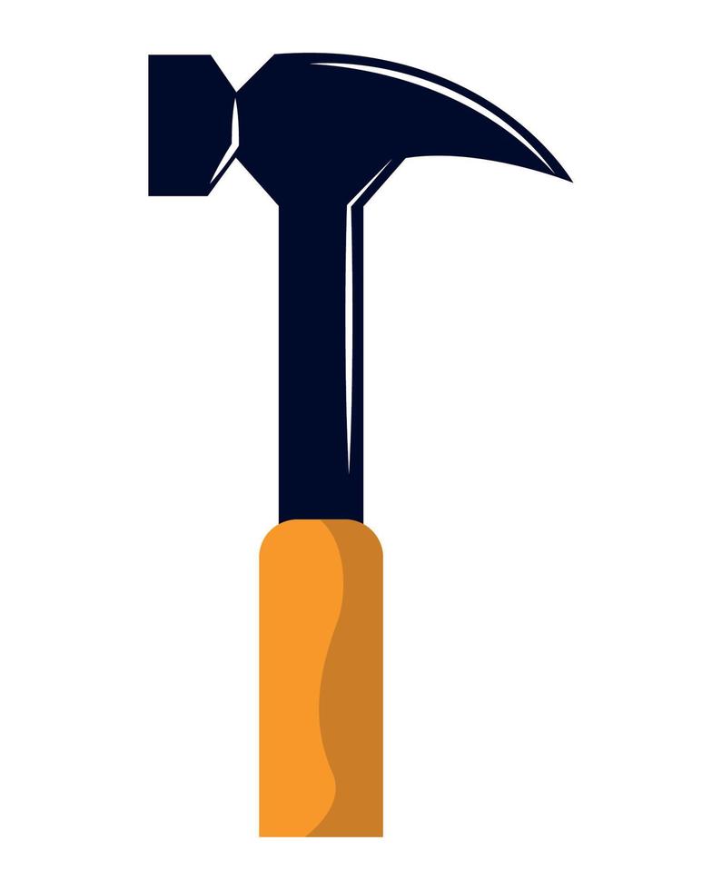 colored hammer illustration vector