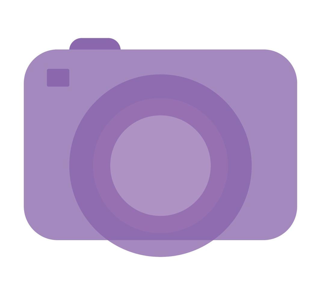 glassmorphism purple camera vector