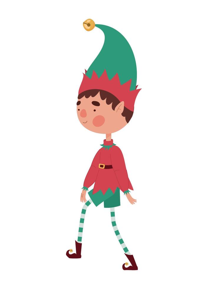 colored elfman design vector